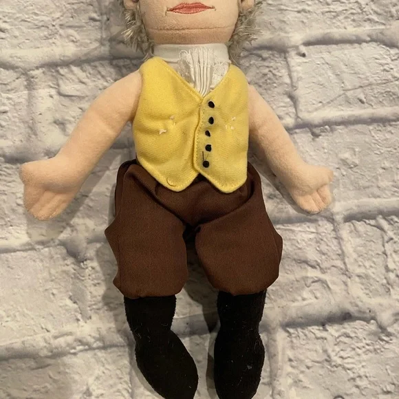 The Unemployed Philosophers Guild Alexander Hamilton Little Thinker Plush Doll - Picture 4 of 5